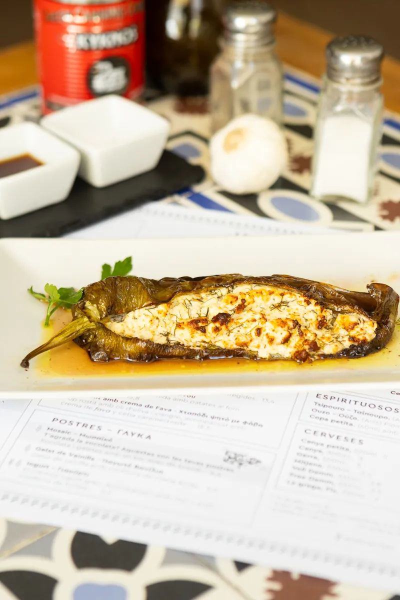 Feta Stuffed Pepper
